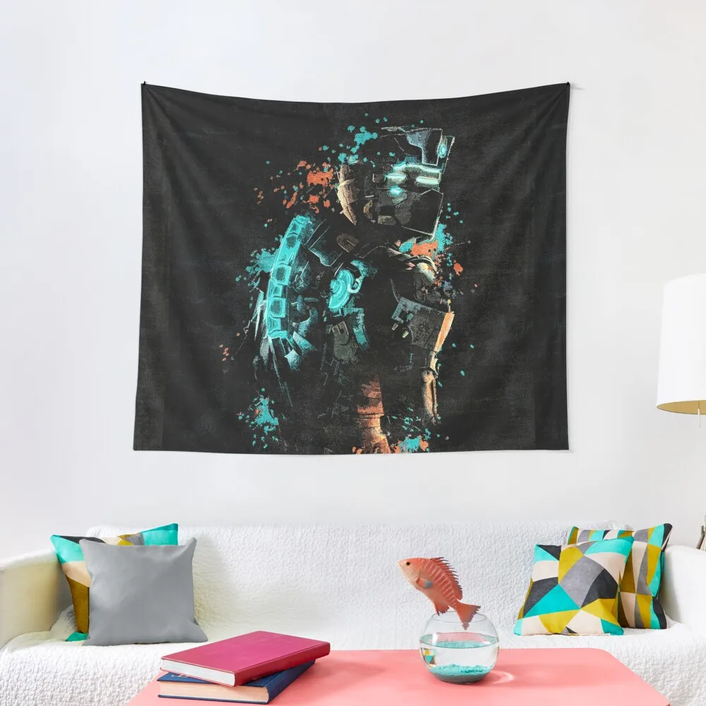 Dead Space Dark Splatter Arazzo Room Estetica Decor Tappeto Wall Room Decorazione Accessori Wall Hanging Decor Tapestry