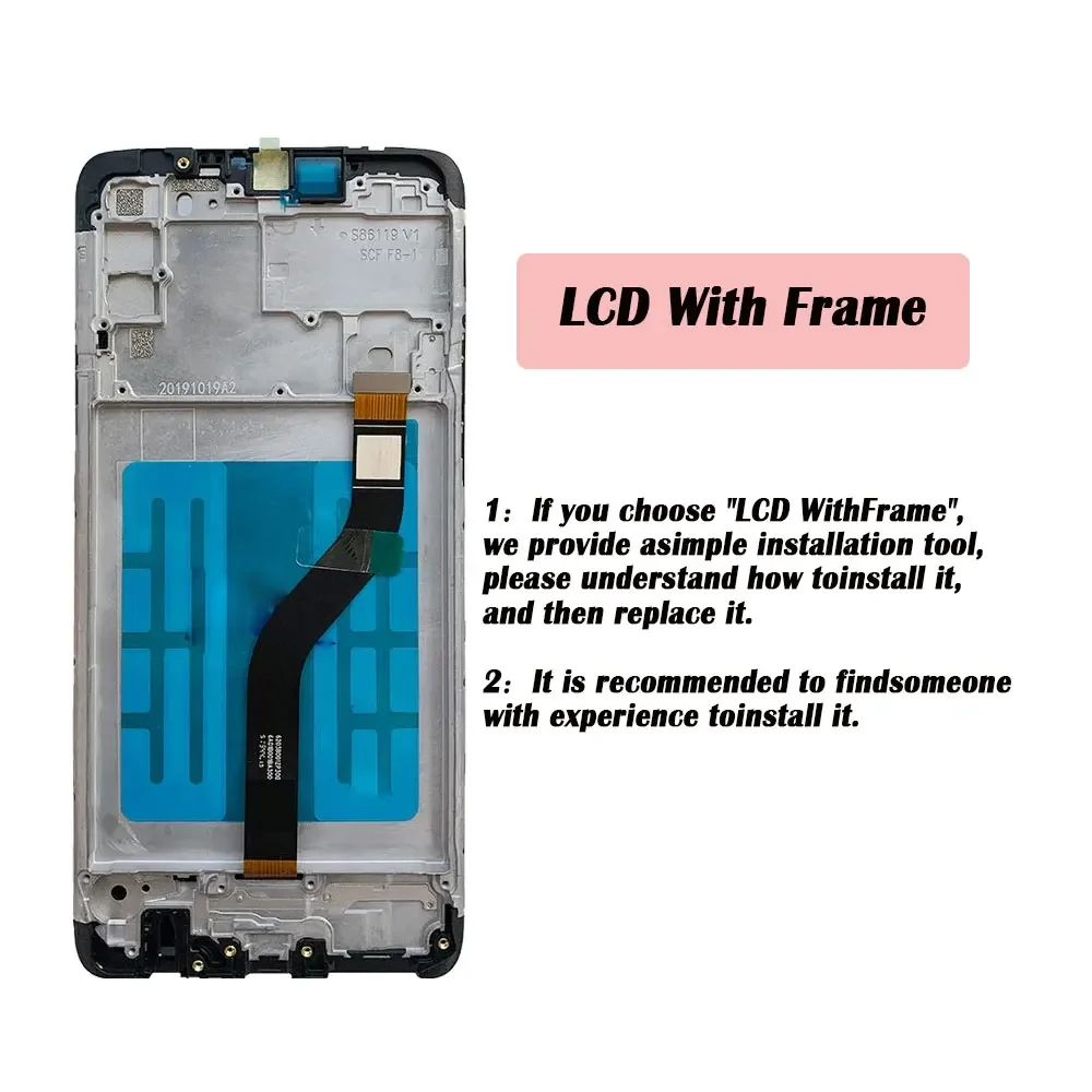 1 PCS 6.5'' For SAMSUNG A20s A207 A2070 SM-A207F LCD Display Screen Digitizer Assembly Repacement For Samsung A20S lcd