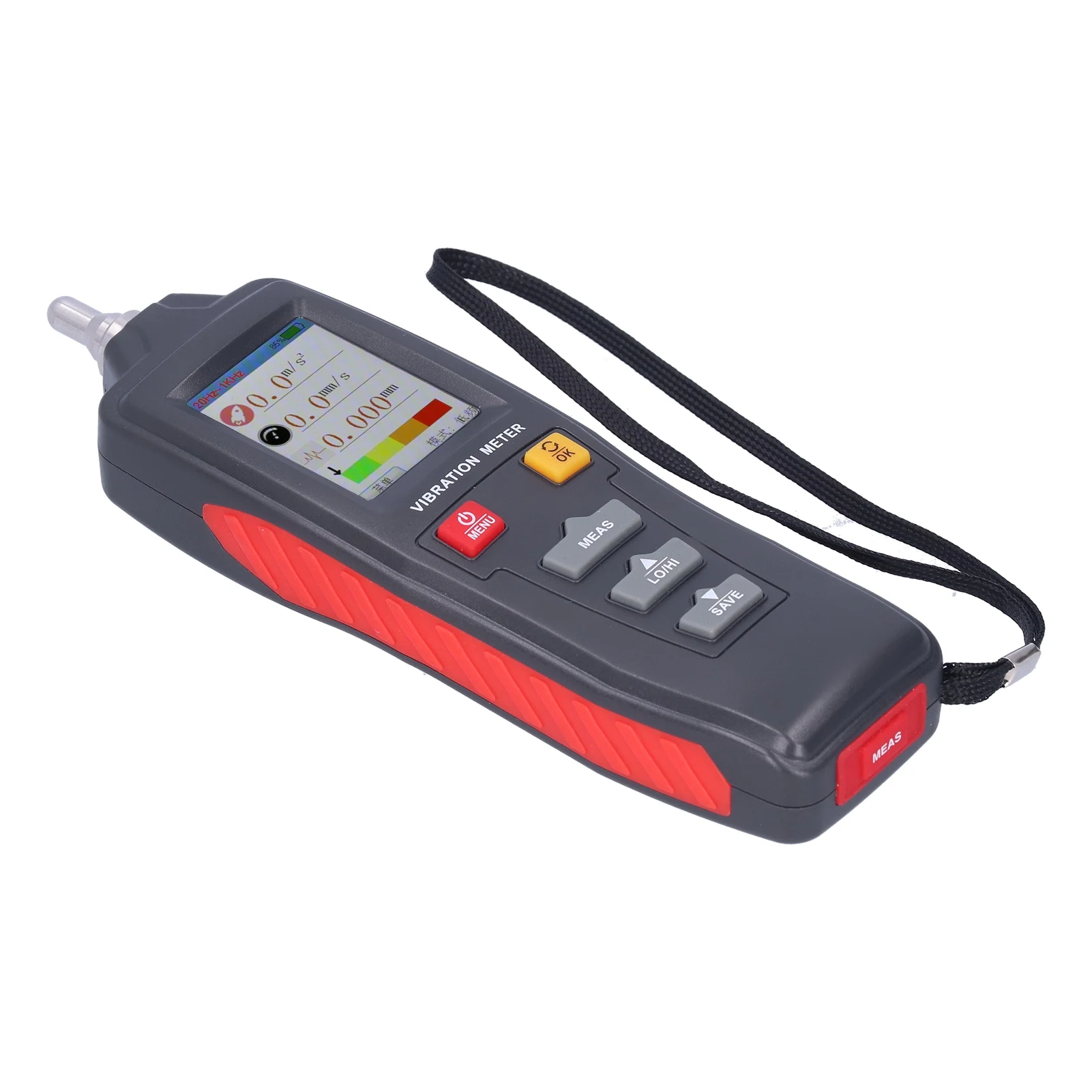 Description Picture 6 of itemVibration Analyzer Vibration Tester WT63B Portable Vibration Meter Tester Color LCD Digital Vibration Analyzer Testing Equipment