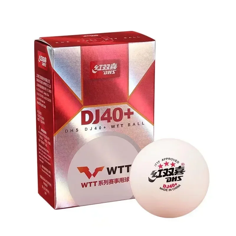 Double Fish WTT 3 Star Table Tennis Ball WTT Official Ball Original Double Fish 3-Star Ping Pong Balls table tennis balls