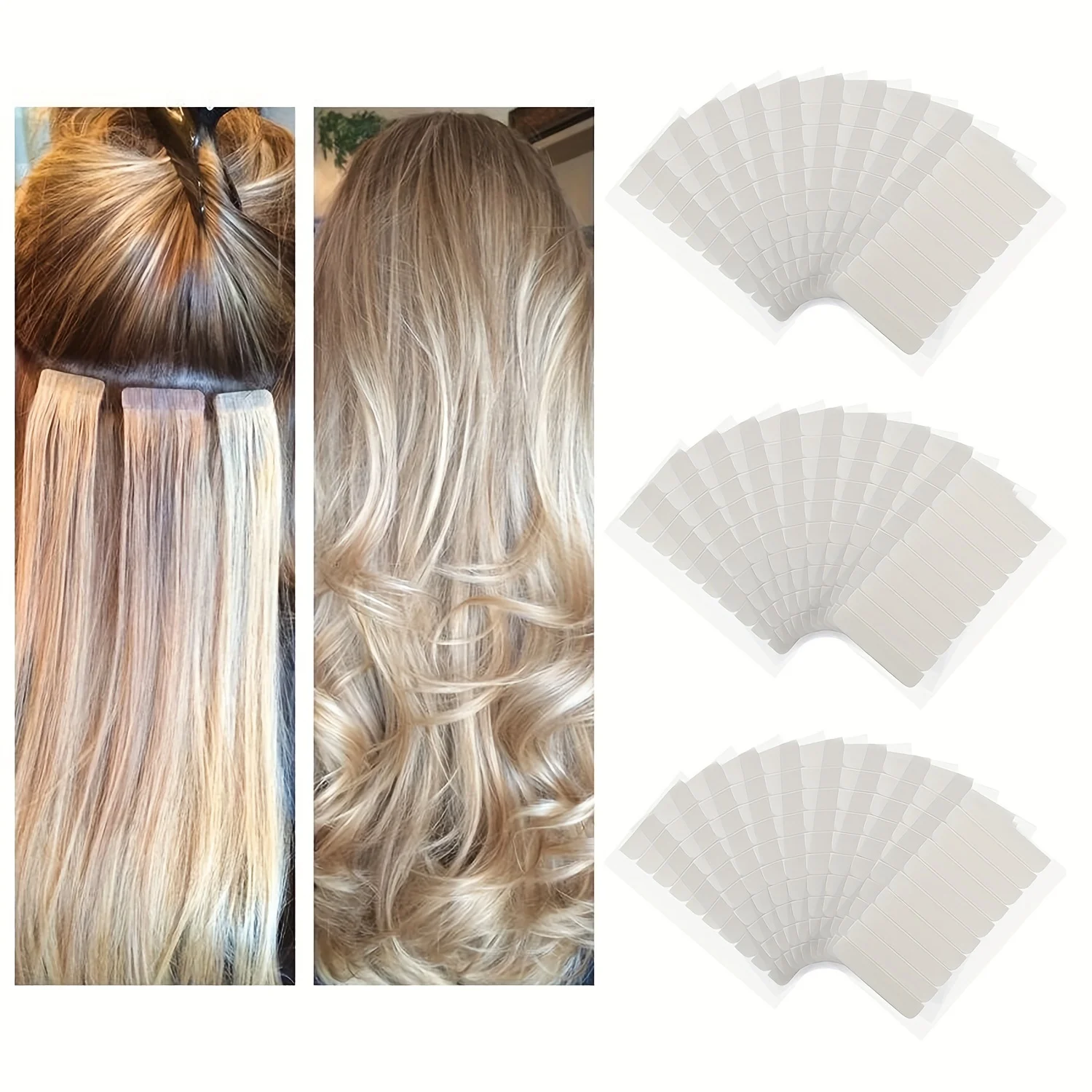 Hair Extension Tapes 360/180/120/60 Pcs