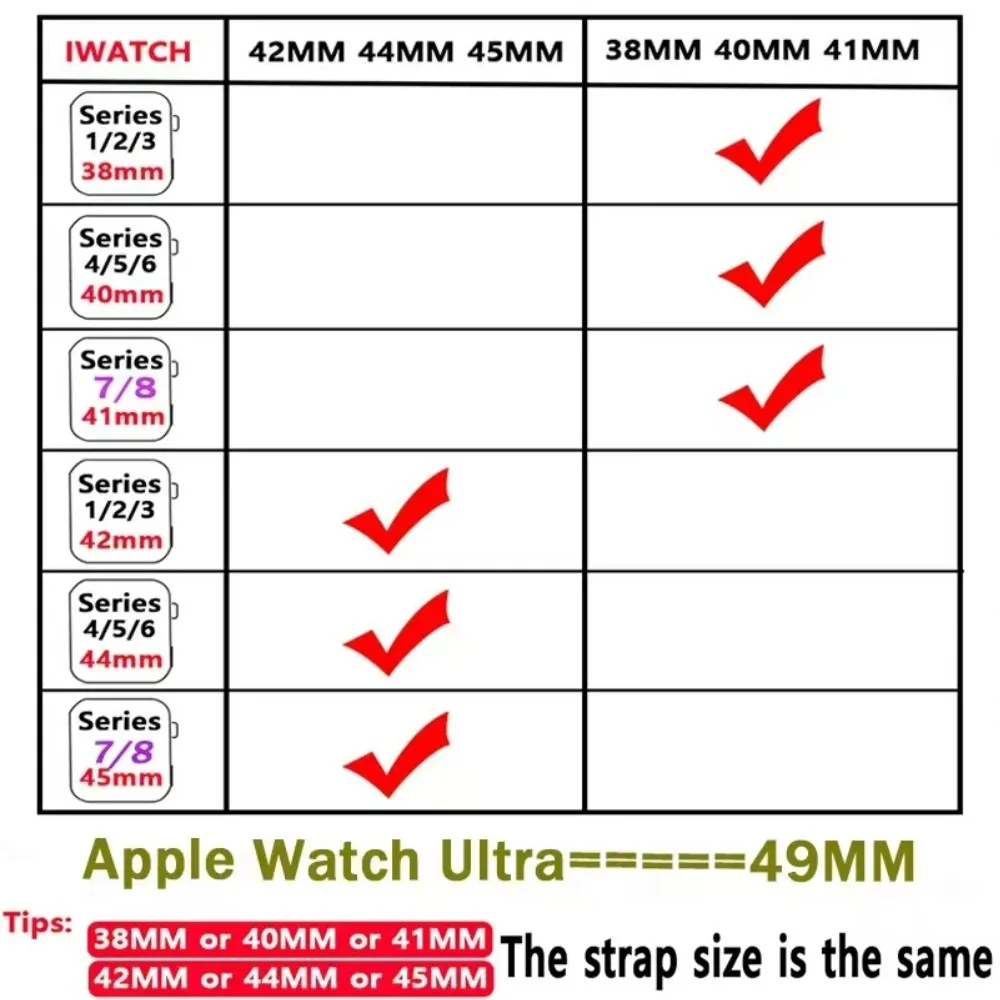 حزام ساعة سيليكون رياضي أبل الترا 49/45/44/41/40 م...