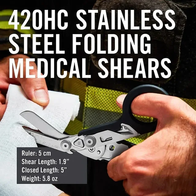 Tactical Rescue Scissor Replace for Leatherman Raptor First Aid Expert Folding Scissors Outdoor Survival Tool Combination Gadget 1