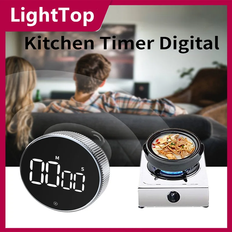 

Kitchen Timer Digital Timer Manual Countdown Alarm Clock Mechanical Cooking Timer Cooking Shower Study Stopwatch Kitchen Tools