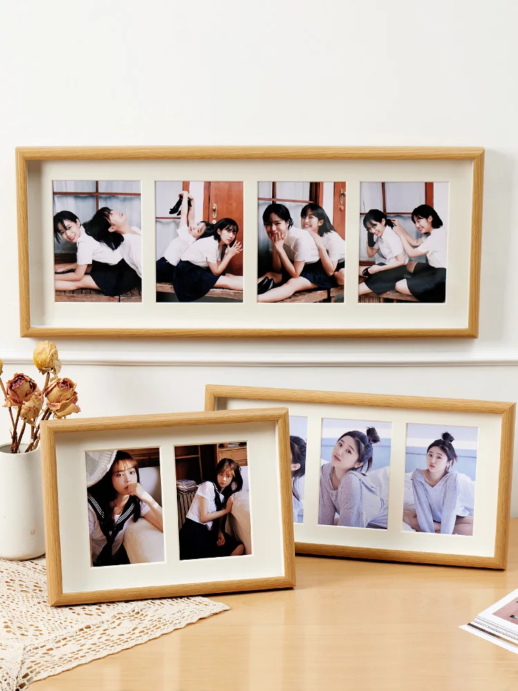 Creative Multi-Photo Frame Display Stand Weddings Couples 6-Inch Picture Frame Wall Hanging Frng Four-id Combination