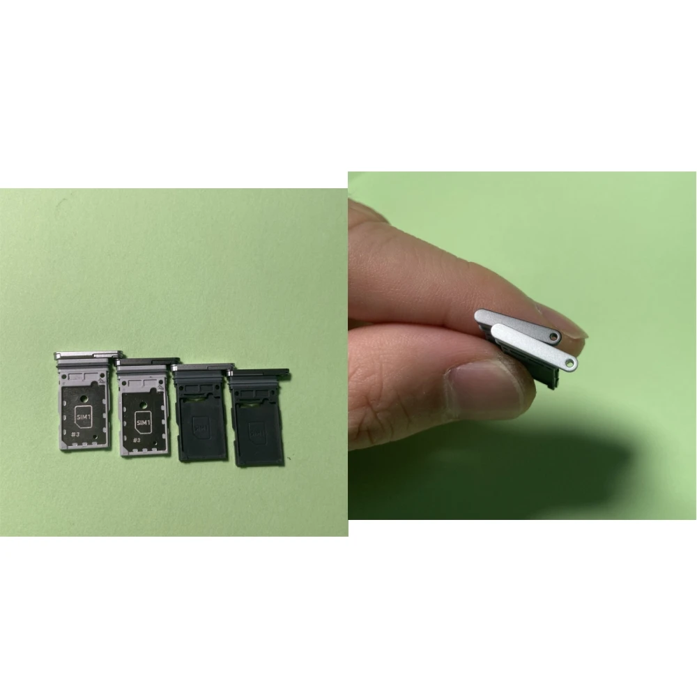 

Single/Dual SIM Card Holder Slot for Galaxy S23 FE SIM Card Slot SM-S7110 Plastic Phone Repair Parts