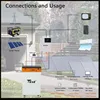 EU STOCK TEZE 48V 280AH 15KWH LiFePO4 Battery Powerwall 51.2V 300AH Built-in BMS With Active Balancer Home Storage 5