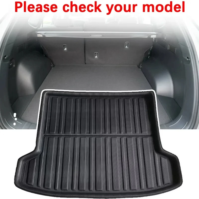 Floor mat boot liner set for Hyundai Tucson IV 2020-2024 OMAC Prem