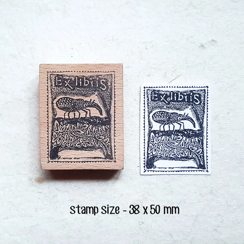 スタンプ スクラップブッキング 蔵書票 図書館カード ​​ 読書好き 日記