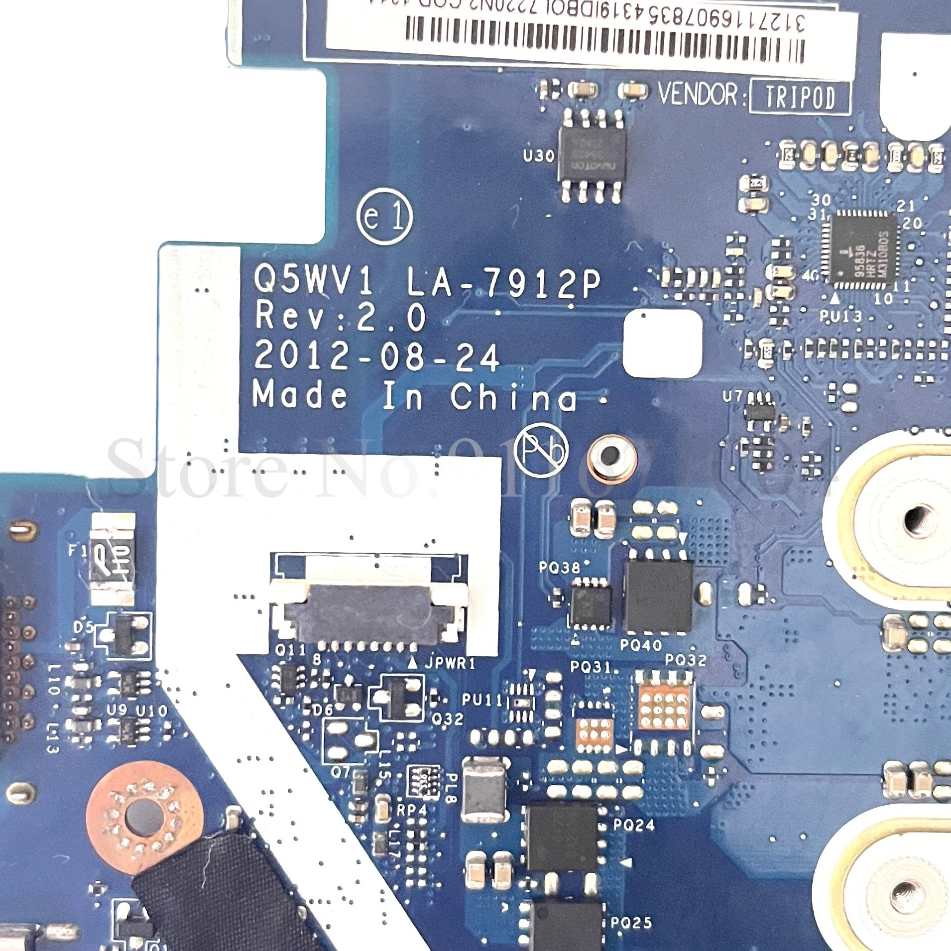 Placa-mãe do Portátil para Acer Aspire Q5wvh Q5wv1 La7912p Hm77 E1571g V3-571g N13m-gl-b-a2 Gpu Nby1711001 - Imagem 3