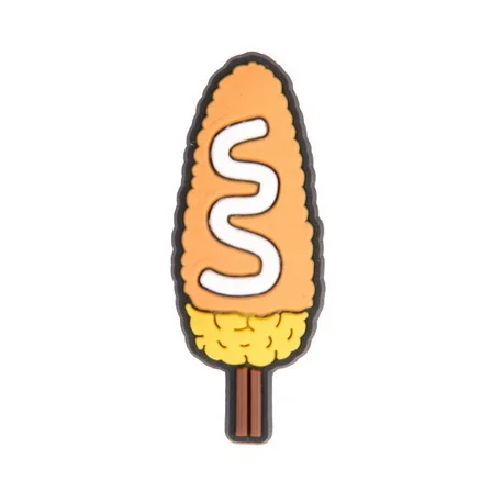 Hot Sell PVC Mexican Food Croc Shoe Charms Mexico Women Snake Drink Grill Chips Shoe Decorations Colorful Sports Car Accessories