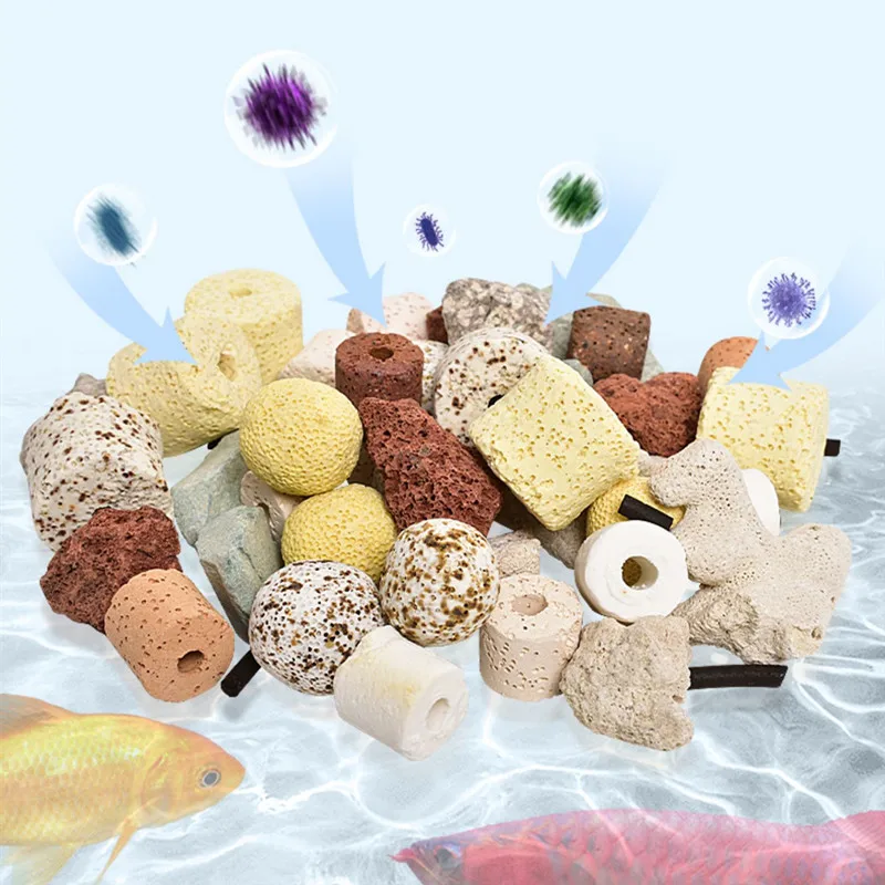 420g 12 in 1 Aquarium Bio Balls Biochemical Ball Filter Media for Aquarium Filter Accessories for Fish Tank 2