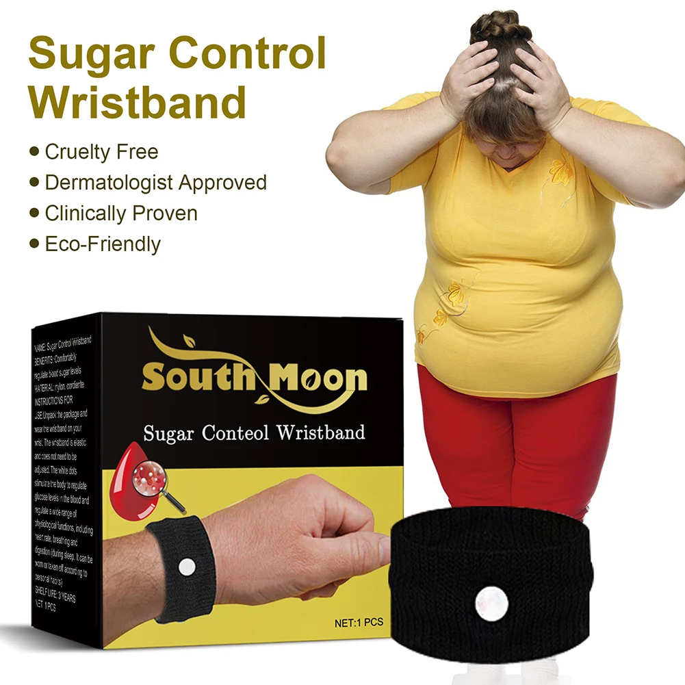 Nylon Sugar Control Wristband Lightweight Acupressure Regulate Blood