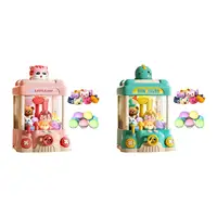 Claw Doll Vending Machine Light and Music Vending Toy Mini Arcade Machine for 1