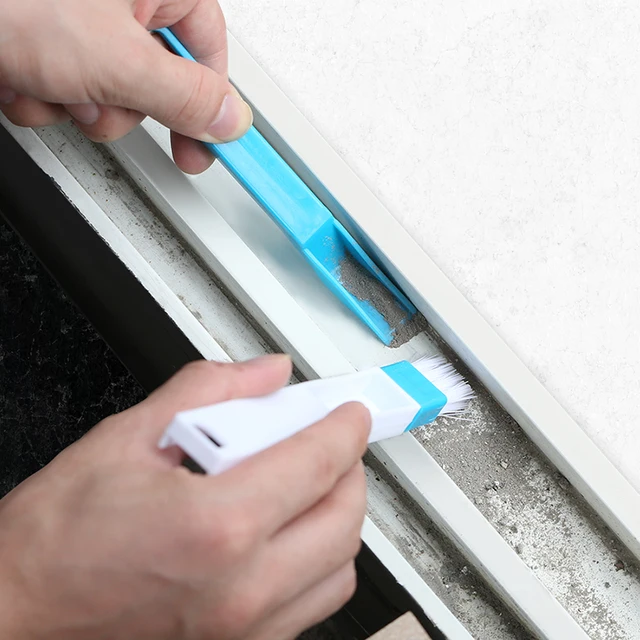 Multifunction computer window cleaning brush window groove keyboard cleaner nook cranny dust shovel Window Track cleaner GUANYAO 2
