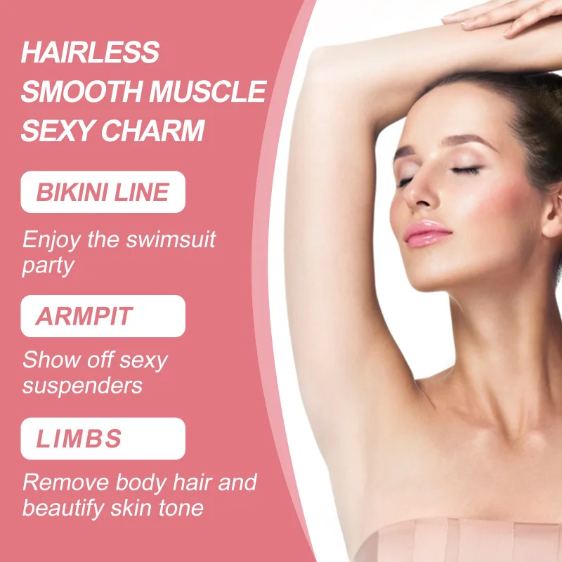 Gentle Moisturizing Honey Hair Removal Cream - Non-Irritating For Armpits Legs Hands, Reduces Dark Spots & Redness, Smooth Skin_voghion.com