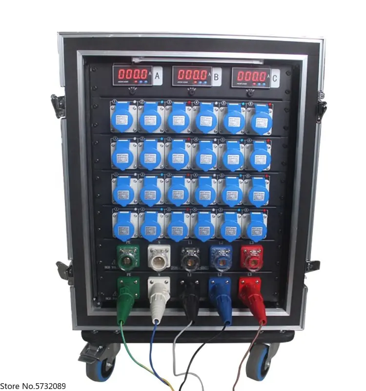 Audio Stage Power Distribution Equipment With 400A Camlock Main Input