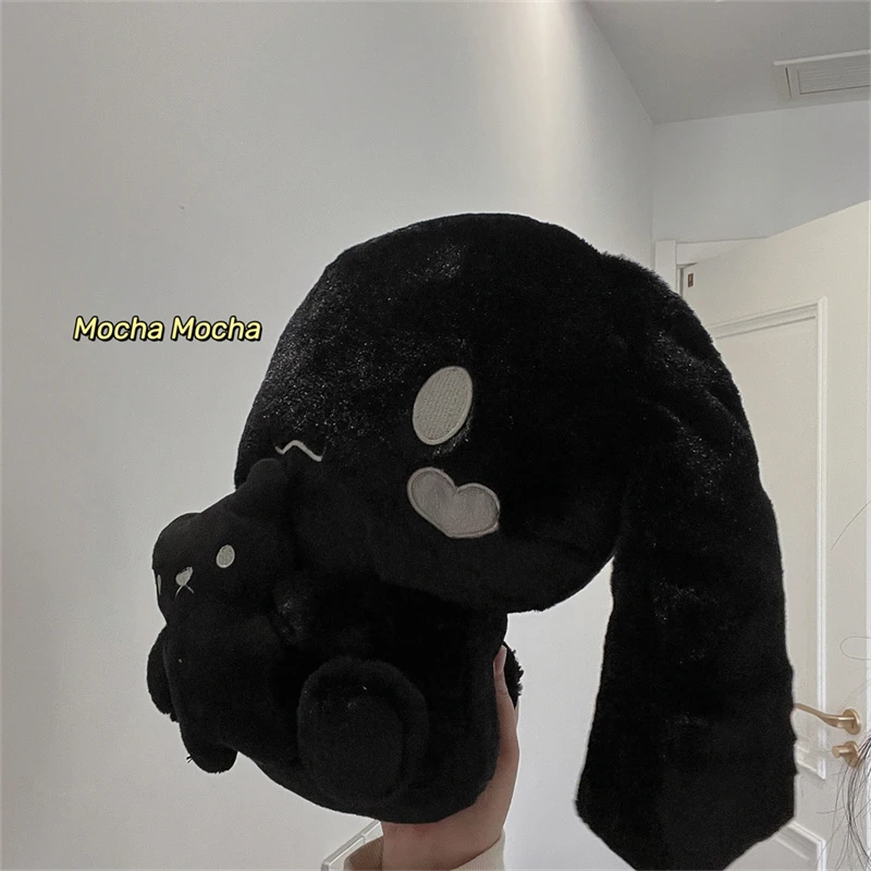 Sanrio Black Cinnamoroll Plush Toy Cute Creative Dark Cinnamoroll Plushies Kawaii Stuffed Black ...