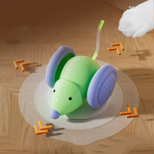 Cat toys new product pet toys self-satisfied mouse car laser teasing cat stick cat toys teasing cat toys sports car 4