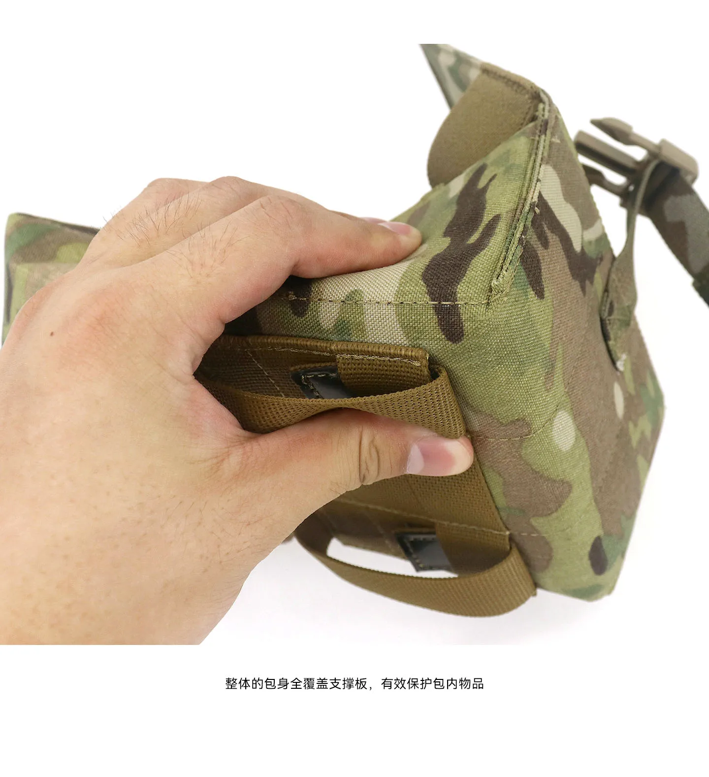 Taktische 40mm Elastische Halter Tasche Flash Bang Lagerung Taille Gürtel Halterung Tragen Granate Tasche Jagd Zubehör – Detail 4