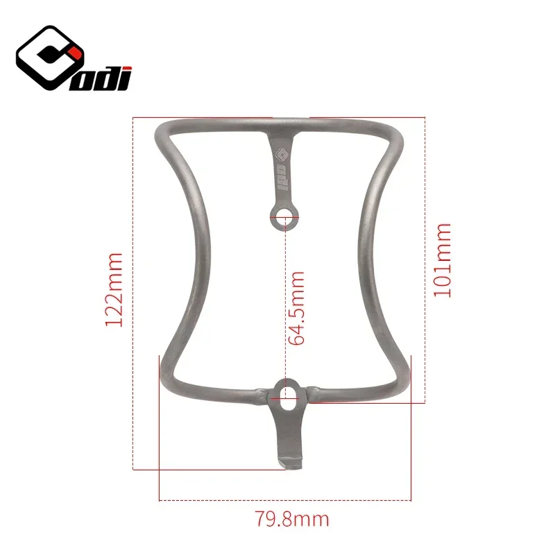 Ultralight 18g Titanium Alloy Bicycle Water Bottle Cage - Durable MTB & Road Cycling Cup Holder