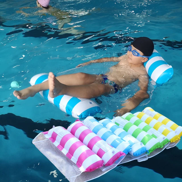 Colchón inflable para piscinas, colchoneta, cama o tumbona flotador,  juguete flotante para el agua, silla o