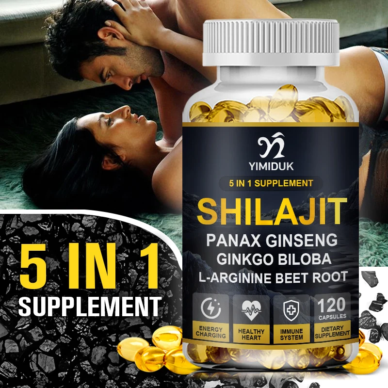 

Женьшень Shilajit, оригинальные капсулы, иммунная система, функция памяти мозга, здоровье, мужской гормон без стресса, баланс