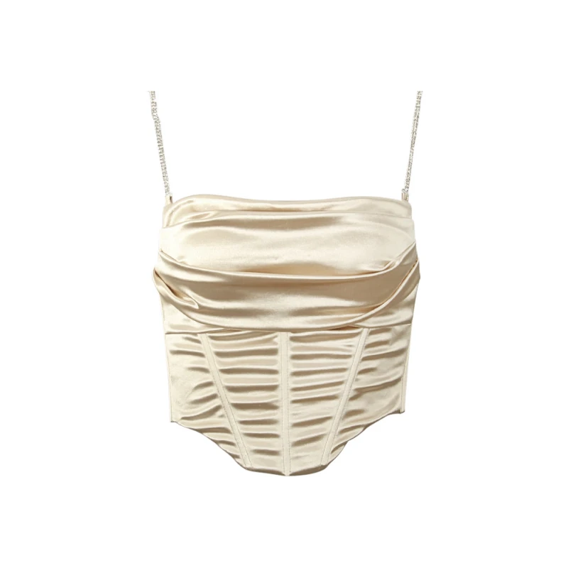 ������ �ڸ��� �ڸ��� ž ���� Y2k ���� 2022 ���� �Ƿ�, ���� �̸� �߽�Ƽ�� ���� �׷��� Vetement Femme ���� �Ƿ�