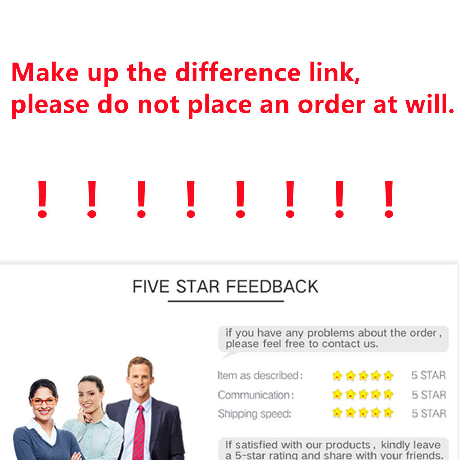 Make up the difference link, please do not place an order at will.