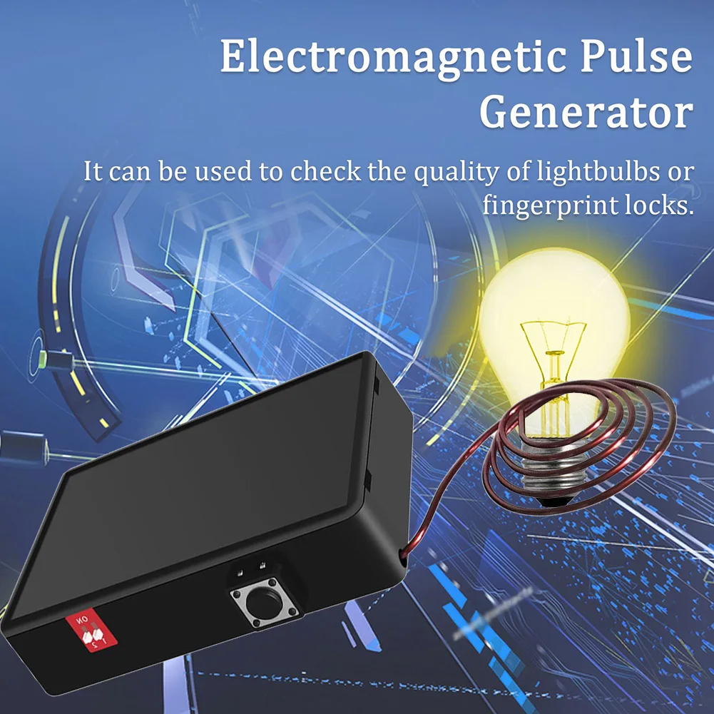 DC37.8V 150MHz 95W EMP Generator Electromagnetic Pulse Generator Transmitter E U Plug For Fingerprint Locks Slot Machines Cranes 5