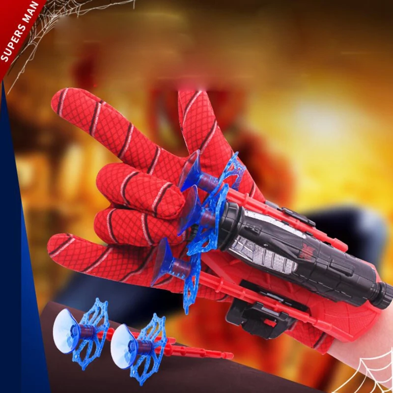 Marvel Avengers Hand Glove Lancio Giocattoli Spider Man Spiderman Captain Hulk Cosplay Gioco Per Bambini