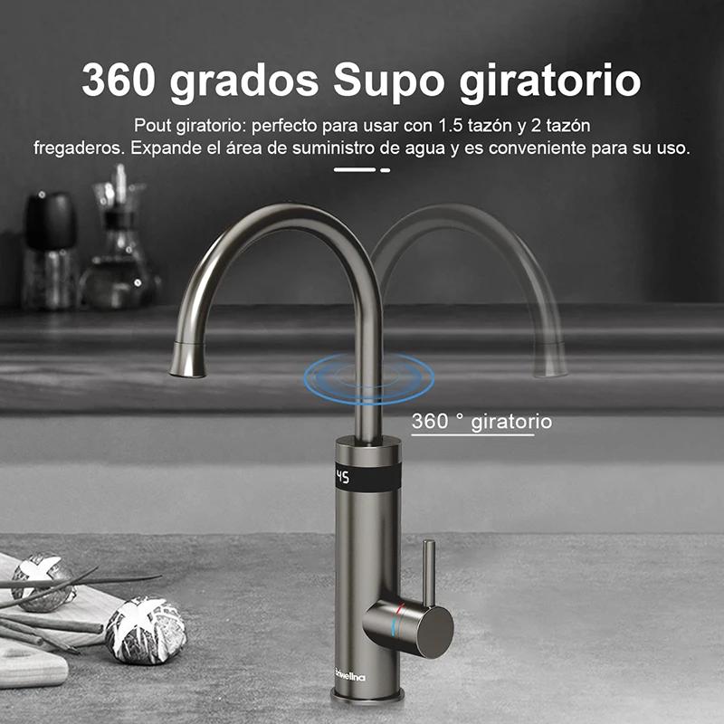 Grifo de cocina  Grifo de agua caliente instantáneo con envío gratis en  AliExpress