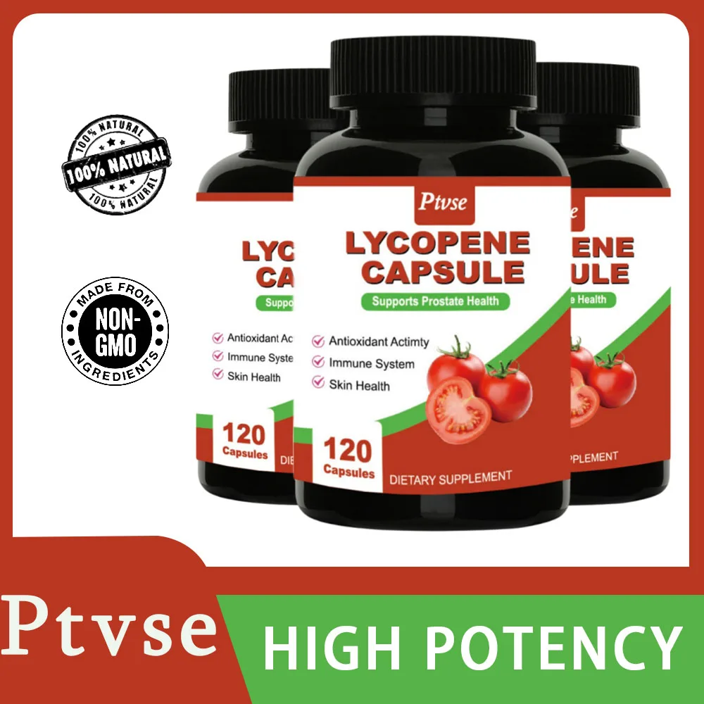 

Lycopene Capsules Tomato Extract Immunity Sperm Cure Prostate Health Heart&Cardiovascular System Health Antioxidant