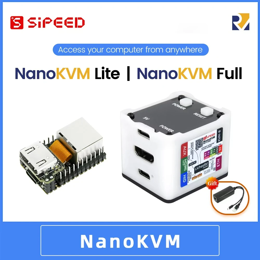 新品未使用品 Sipeed NanoKVM FULL③ Amazon.co.jp: Sipeed NanoKVM フルミニリモコン操作と