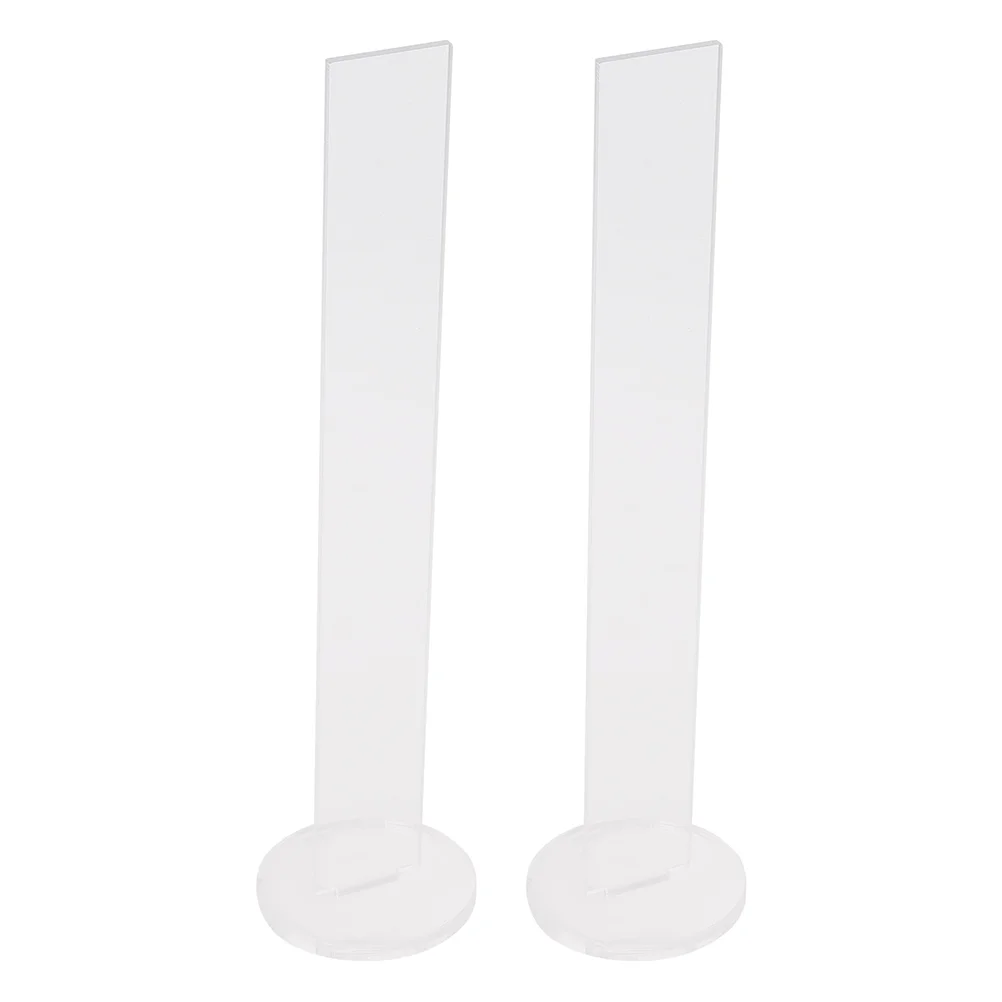 

2 Sets Tape Holder Washi Bracelet Accessories Adhesive Stand Acrylic Clear Storage Organizer Office Monitor