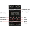 ManHua MT16G-3a Electronic Programmable Time Switch 220VAC 25A 3 Channels Digital Timer Timer Switch Time Relay Din Rail Mount 5