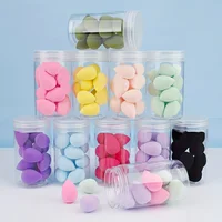 12pcs Mini Makeup Sponges - Soft, Latex-Free Beauty Blenders for Flawless Foundation Application, Wet & Dry Use, Alcohol-Free 1
