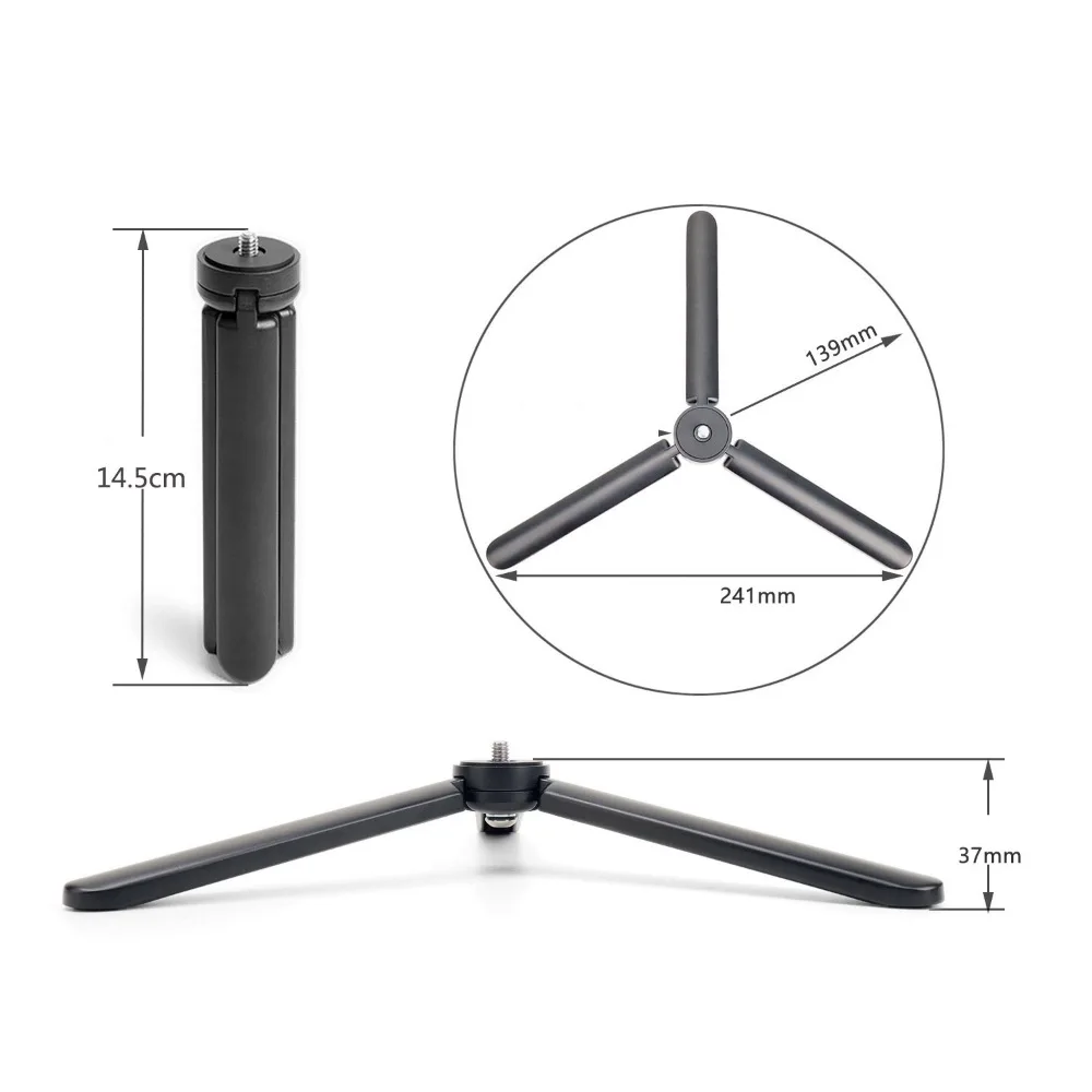 Mini Tripé Desktop para Dji Ronin s sc Zhiyun Guindaste 2s v2 Weebil Lab g2 - Image 4