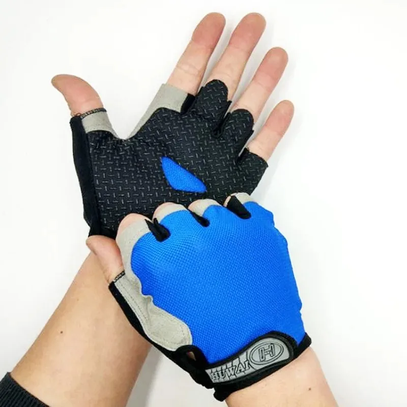 Half Finger Gloves Gym Fitness Anti-Slip Women Men Gel Pad Gloves Gym Cycling Fingerless Gloves Bicycle Accessories 4
