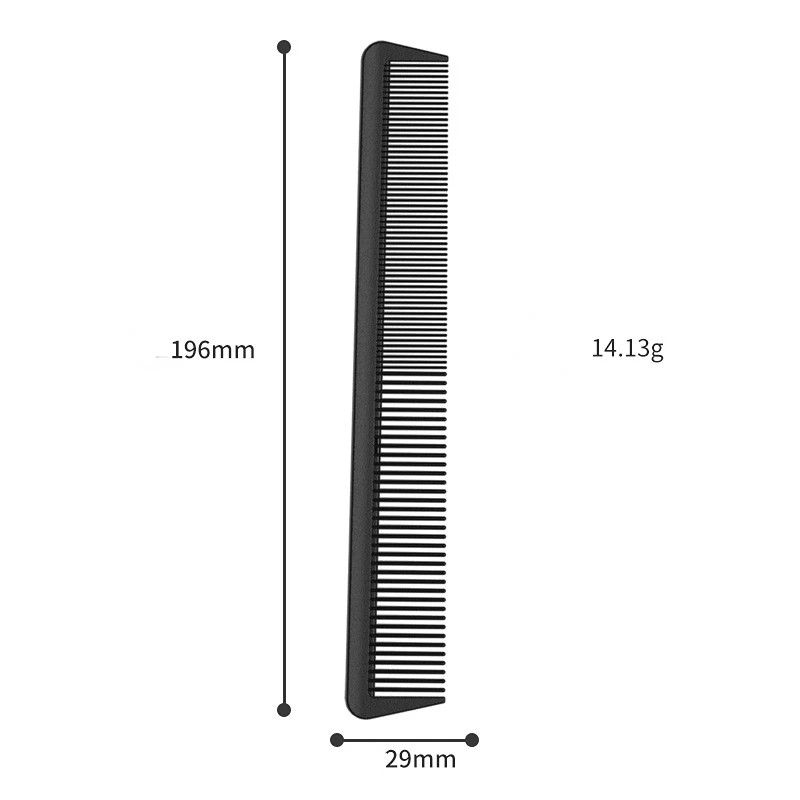 1pc Anti-static Barbershop Mens Hair Styling Straightening Comb Portable Hairdressing Comb Barber Store Professional Accessories