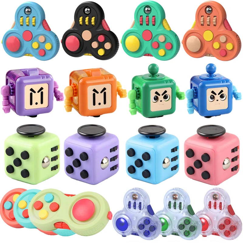 ABS Fidget Spinner Toy for Stress Relief and Anxiety