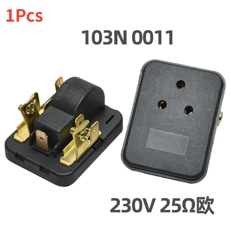 Compressor de Congelador de Geladeira Ptc Starter 103n 0011 Relé de Proteção Inteligente de Sobrecarga 220240v 25o 1pc