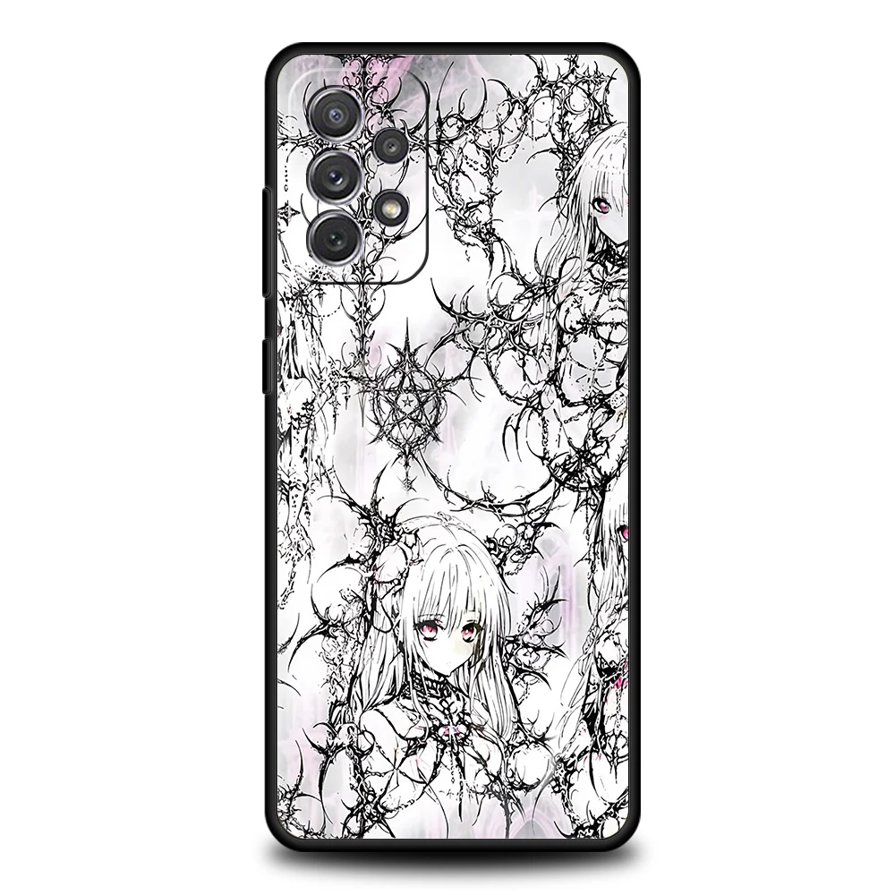 Cyber Sigil Cross Line Soft TPU Phone Case
