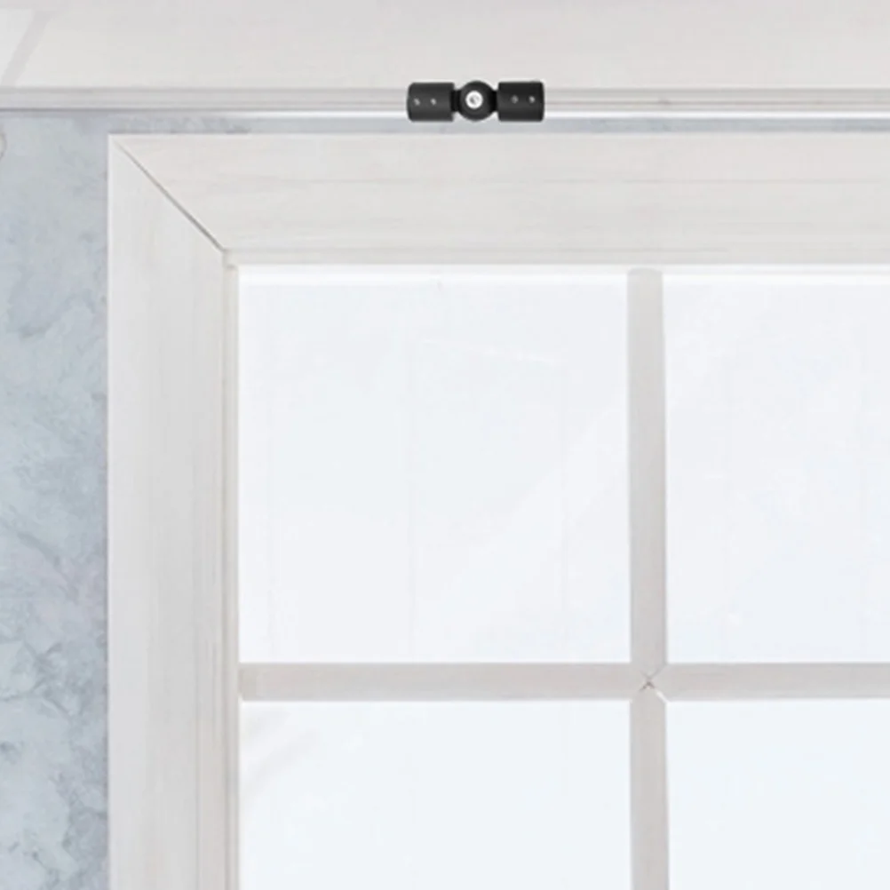 

Curtain Rod Corner Connection Drapery Elbow Connector Glass Heavy Duty Stainless Steel Bracket Curtain+rods