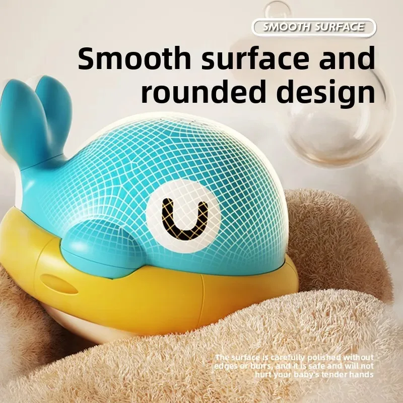 Giocattoli da Bagno per Bambini, Spruzza Acqua, Giocattoli Elettrici a Forma di Balena con Luce e Musica, Palla da Bagno LED, Giocattolo per Vasca - immagine 3