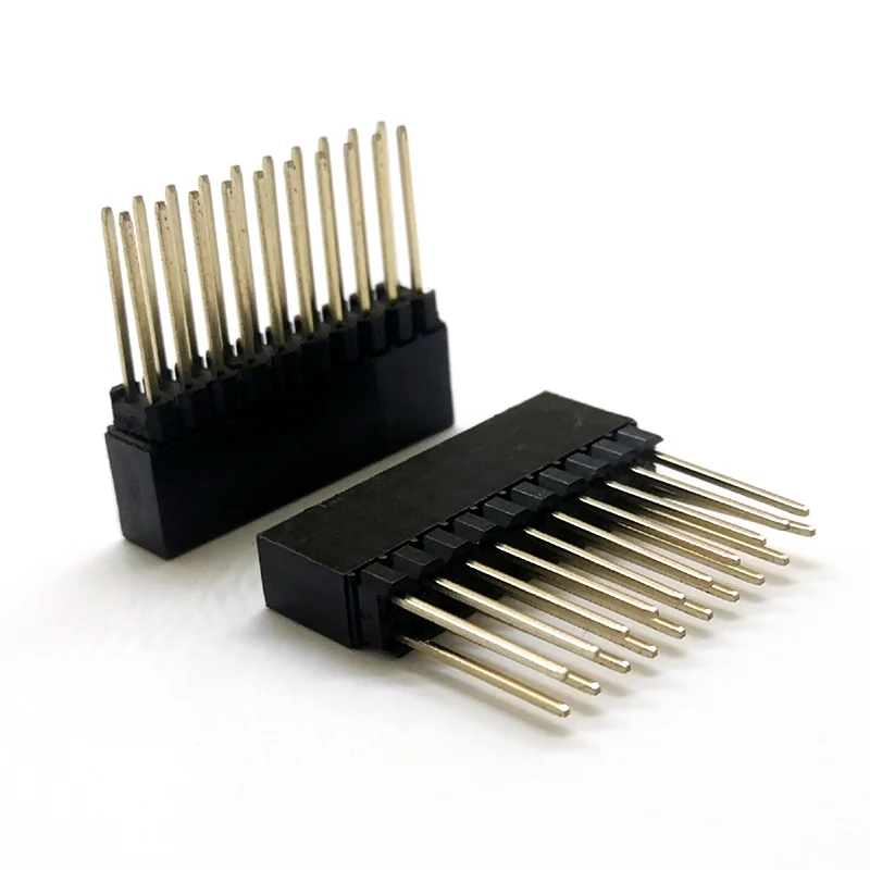 10pcs Pc104 20 Pins 2x10p 2.54mm Female Double Row Straight Pin Header ...