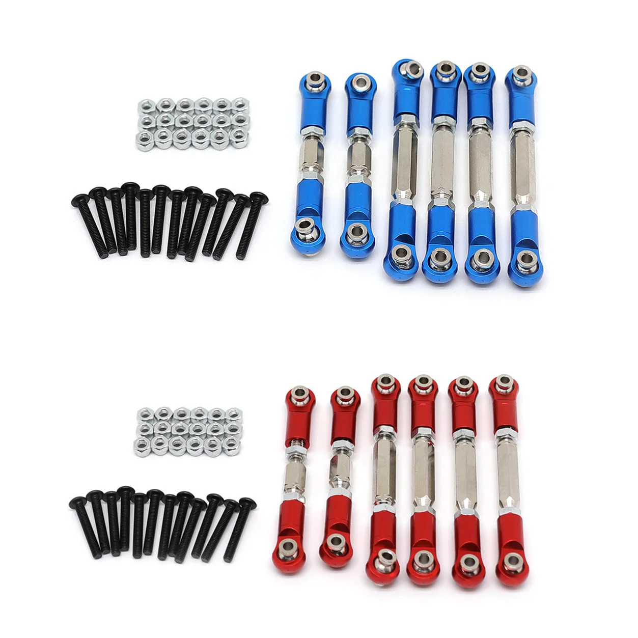 Set Parti Sterzo In Lega RCAWD Per ARRMA Senton 3S BLX, Vortice, Tifone – Scala 1:10