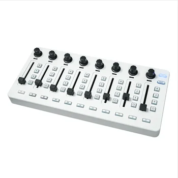 M-VAVE SMC-Mixer Wireless MIDI Controller Mixing Console DJ Mixer BT Connection USB Controller Mixer for Windows//Ios/Android