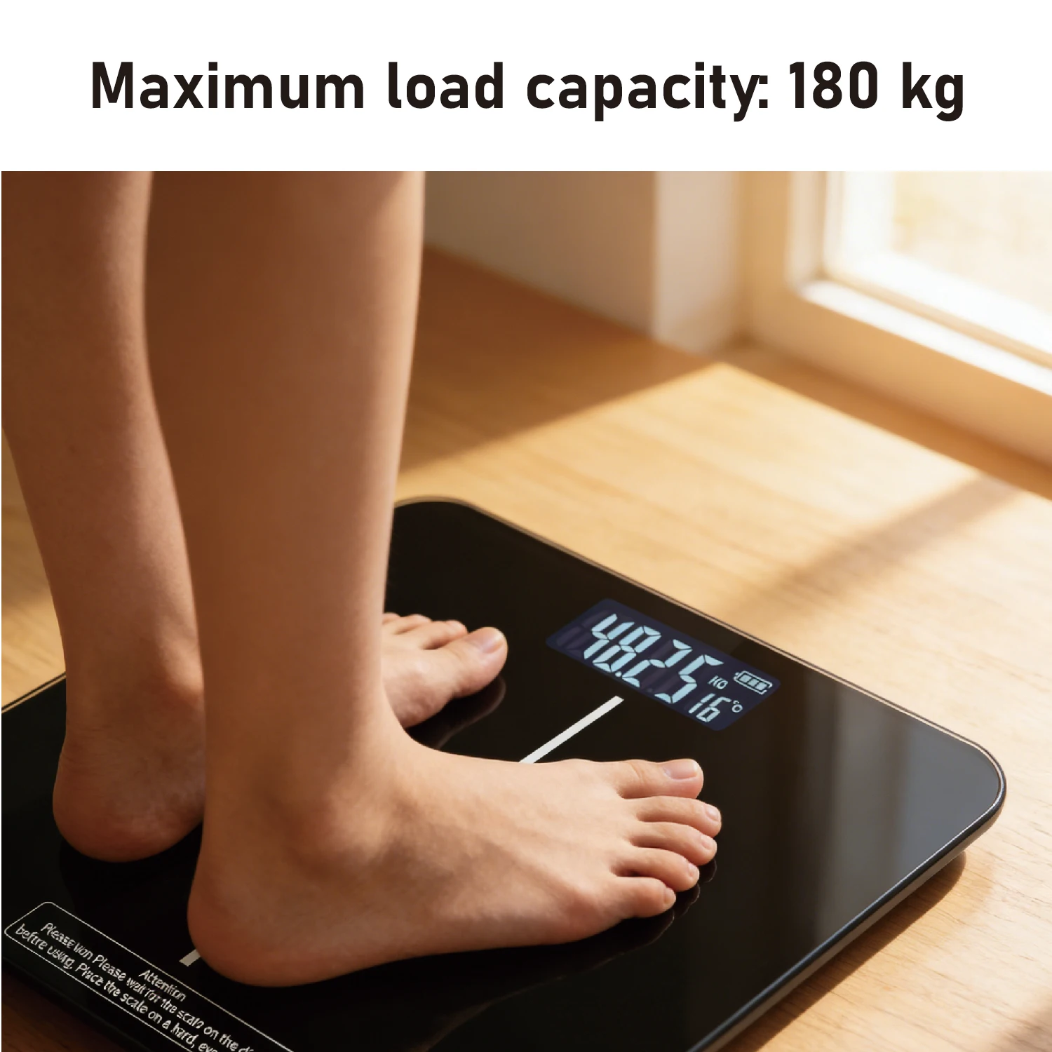 5~180KG Loss Weighing Device LED Display Smart Body Weight Battery Precision Electronic Scale For Home Office Adult_voghion.com