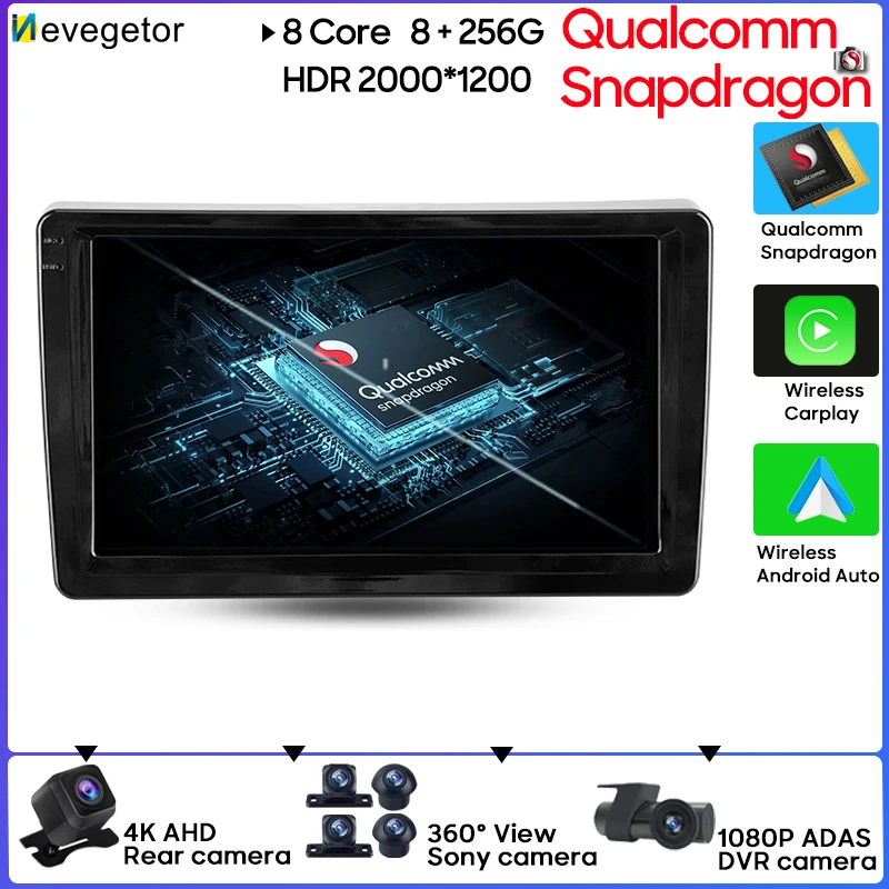 

Qualcomm Snapdragon Android 13 Car Radio Video Multimedia Player For Ferrari California 2008 - 2017 4G DSP Navigation GPS RDS
